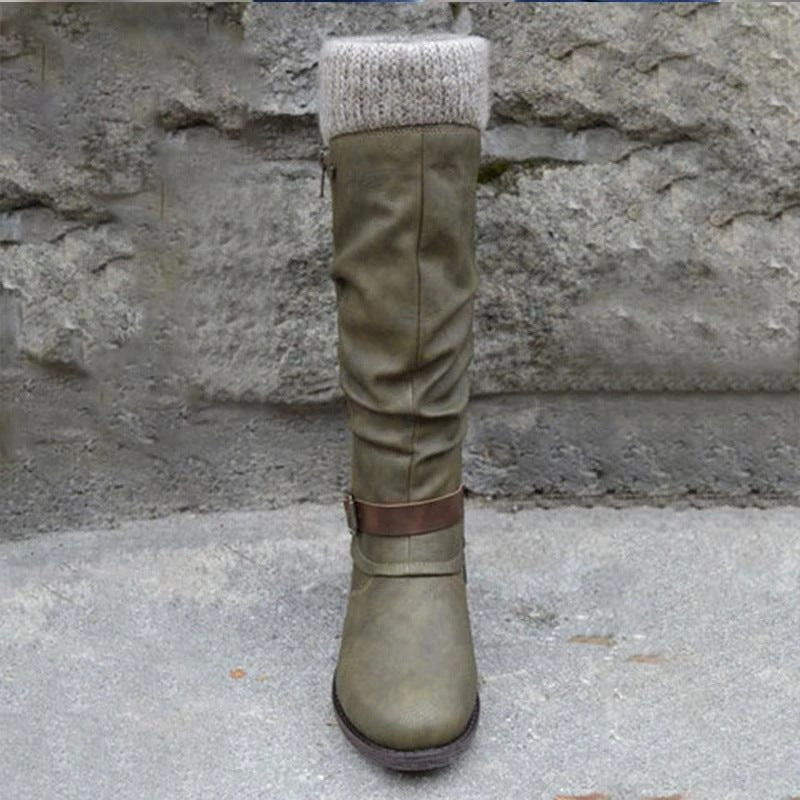 2026 New Women's Autumn/Winter Knee-High Boots (Plus Sizes)
