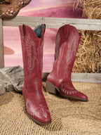 Women's Outdoor Fashion Casual Mid-Calf Boots – Pointed Toe, Low Block Heel (<3cm) – Winter 2026